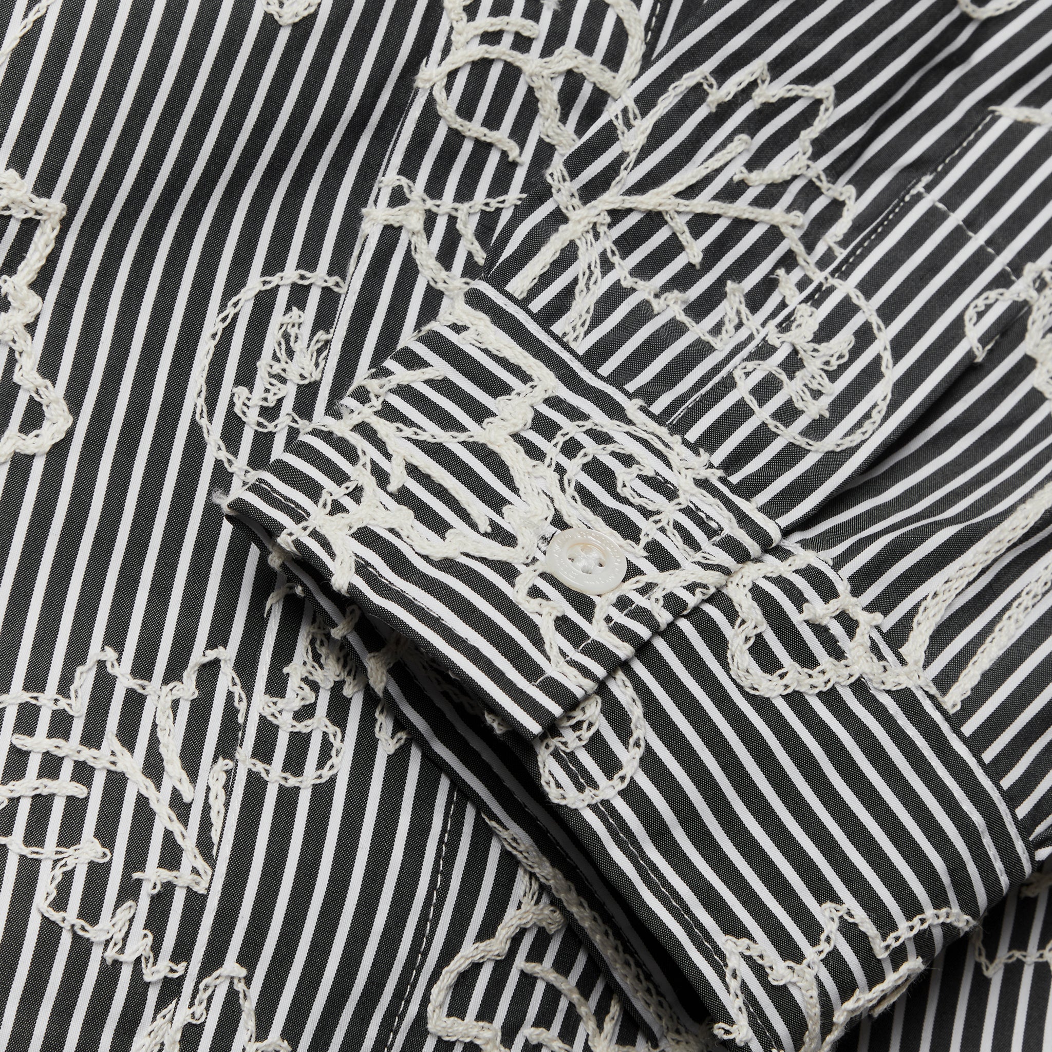 Woodbird WBBrooks EMB Shirt - Black White