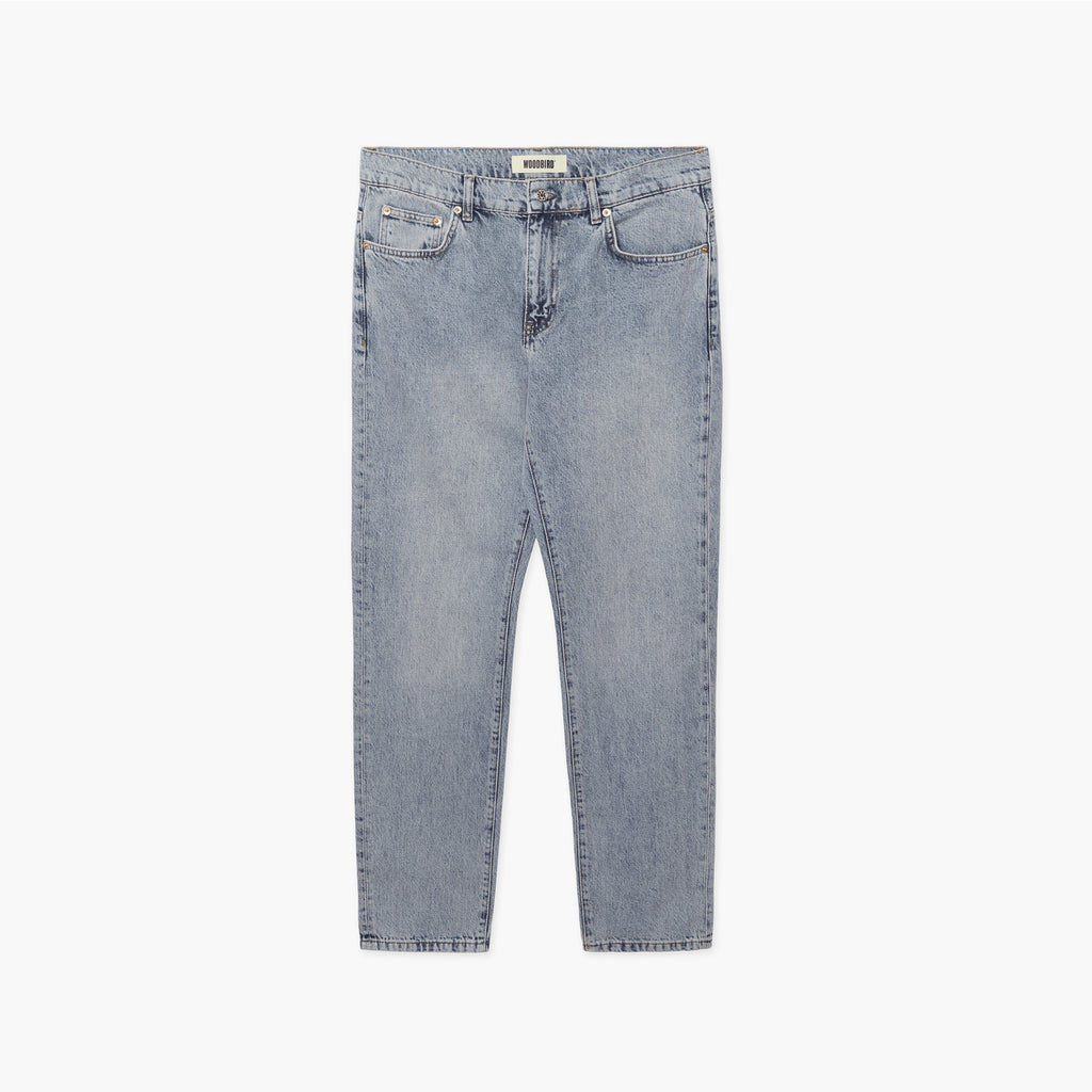Woodbird WBDoc Doone Jeans - Washed Blue