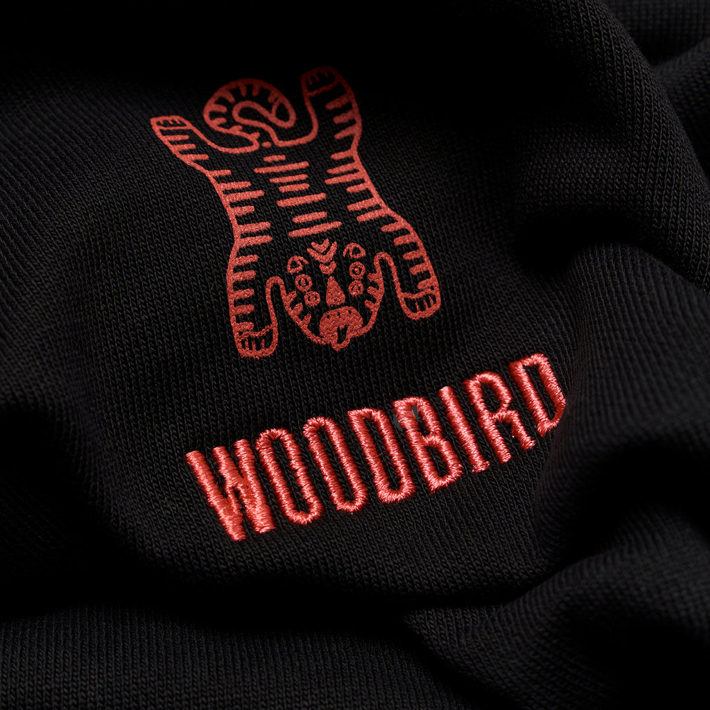 Woodbird WBDuke Tiger Crew - Black