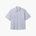 Woodbird WBFang Ox Flower Shirt - Light Blue
