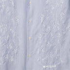 Woodbird WBFang Ox Flower Shirt - Light Blue