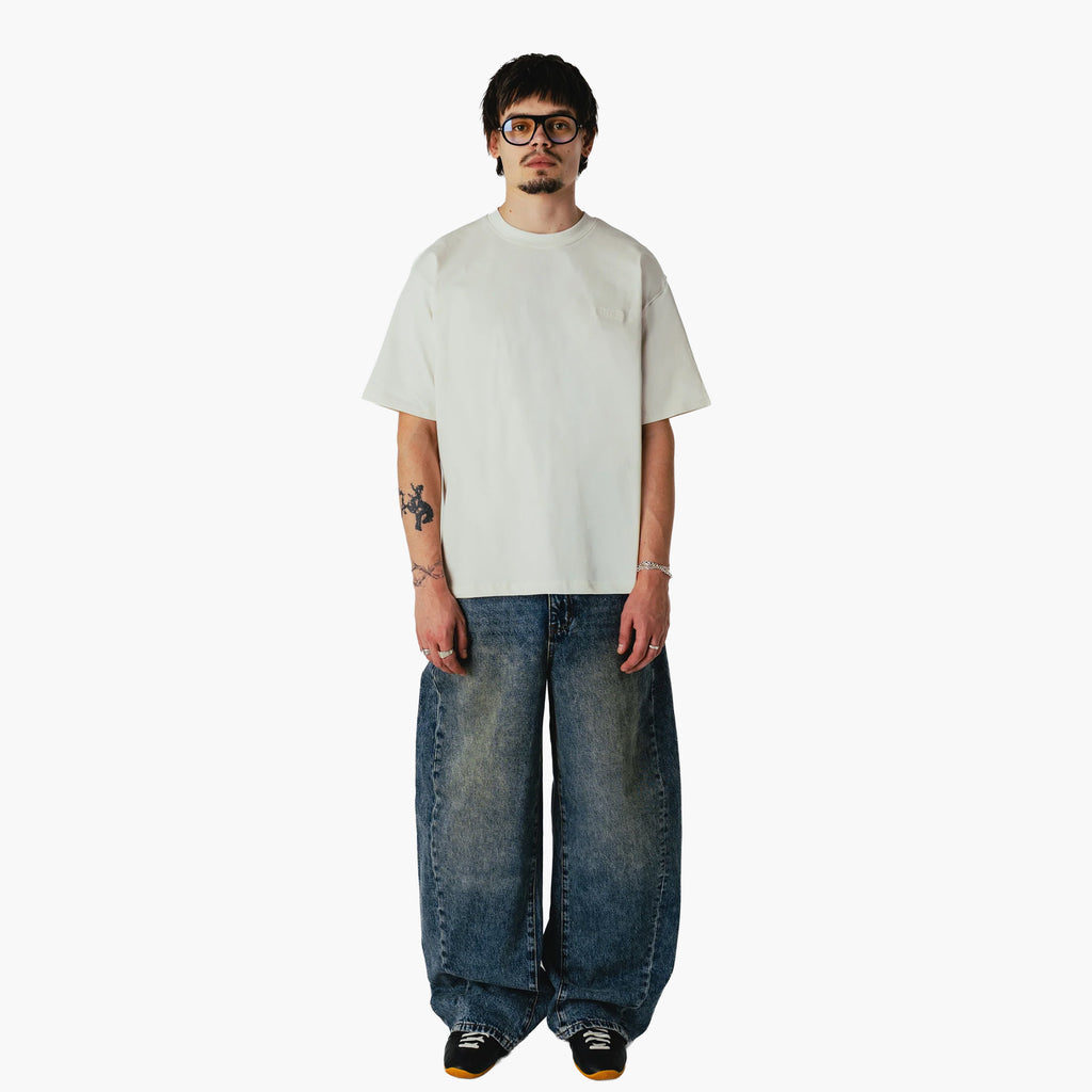 Woodbird WBGhat Twisted Jeans - Blue Vintage