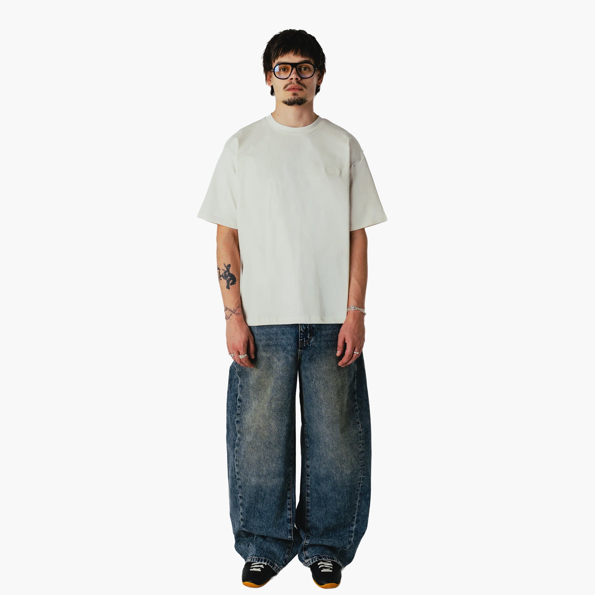 Woodbird WBGhat Twisted Jeans - Blue Vintage