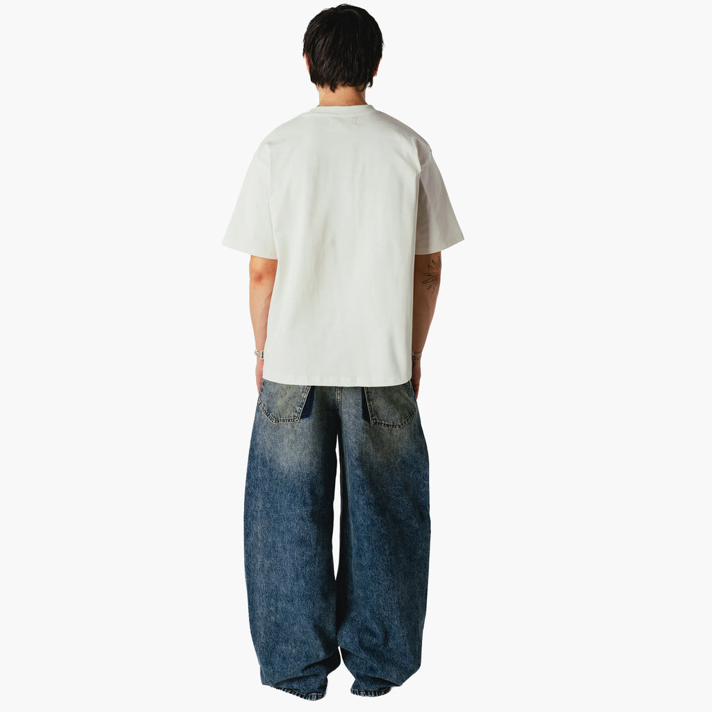 Woodbird WBGhat Twisted Jeans - Blue Vintage