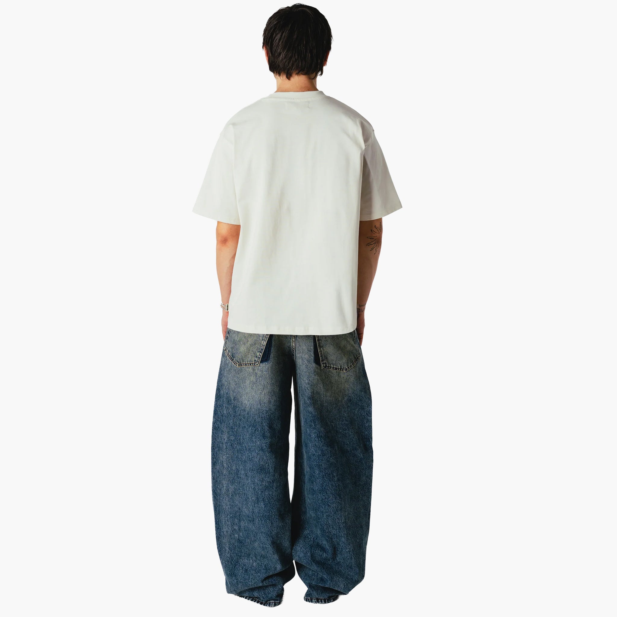 Woodbird WBGhat Twisted Jeans - Blue Vintage