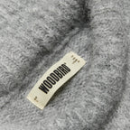 Woodbird WBHua Fluffy Crew - Grey Melange