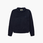 Woodbird WBHua Fluffy Crew - Navy