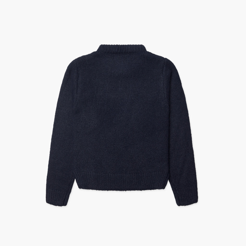Woodbird WBHua Fluffy Crew - Navy
