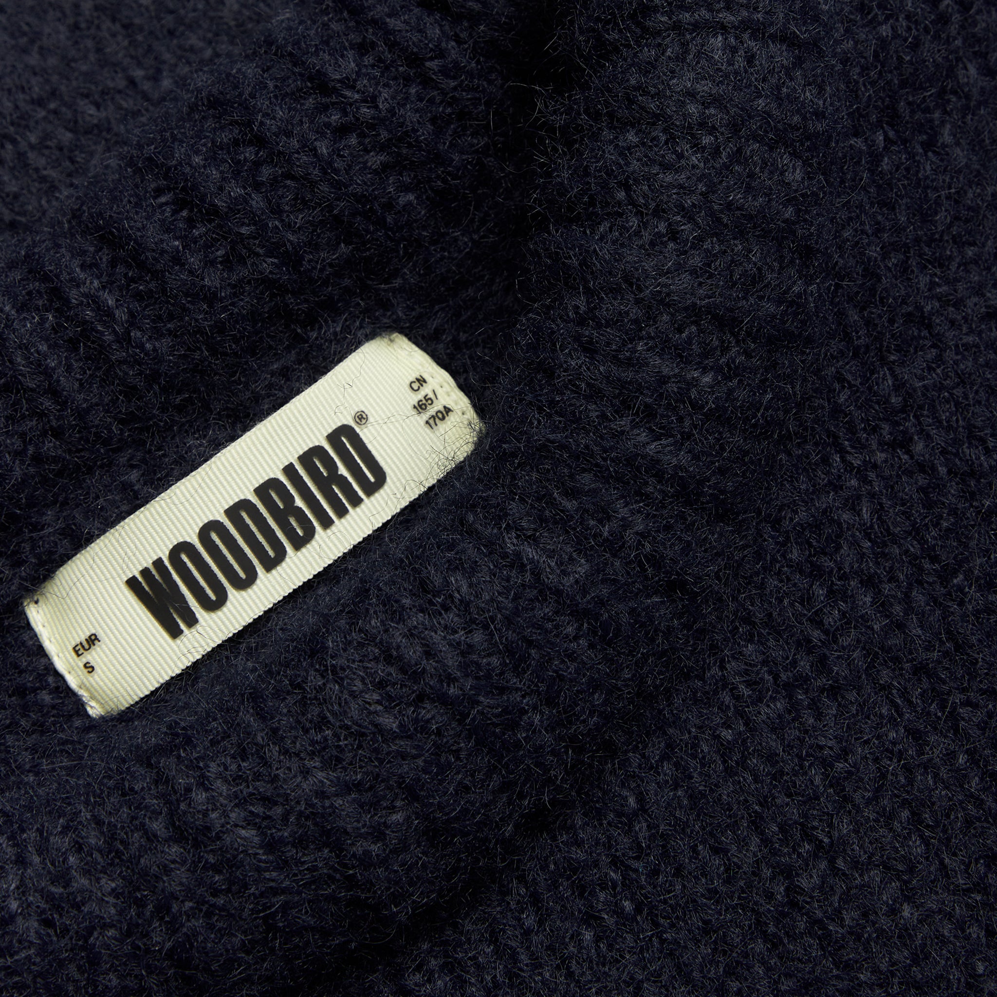 Woodbird WBHua Fluffy Crew - Navy