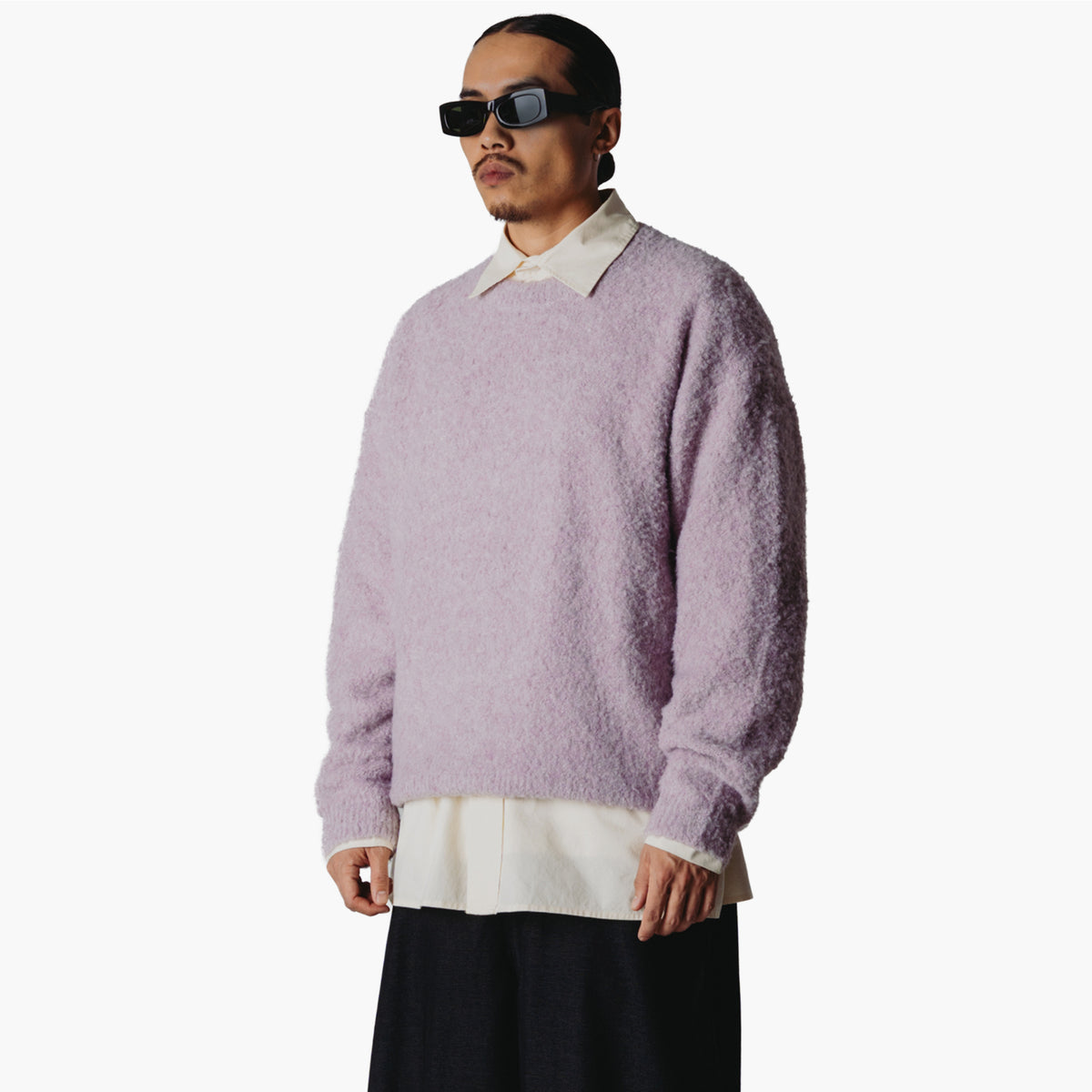 Woodbird WBDom Loop Crew - Dusty Violet
