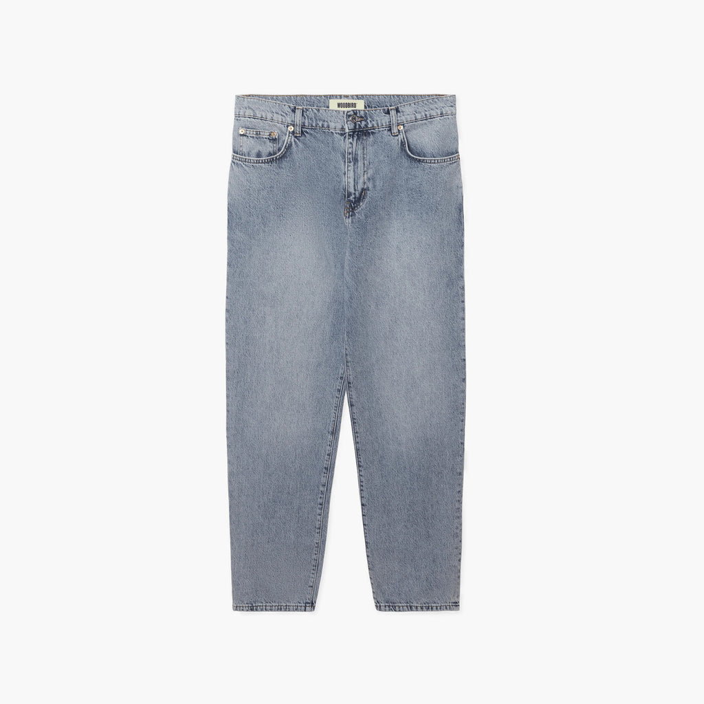 Woodbird WBLeroy Doone Jeans - Washed Blue