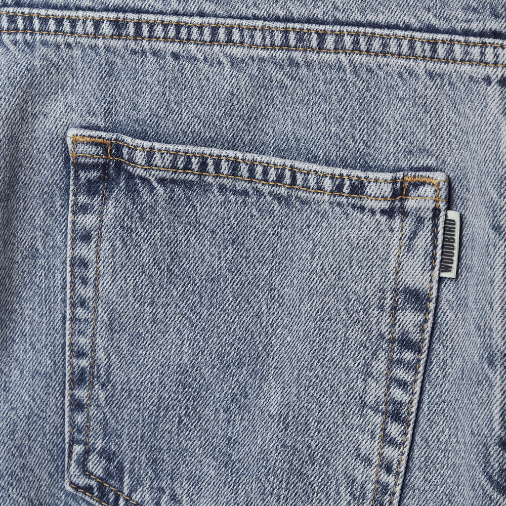 Woodbird WBLeroy Doone Jeans - Washed Blue