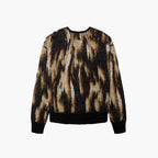 Woodbird WBOni Multi Cardigan - Sand Black