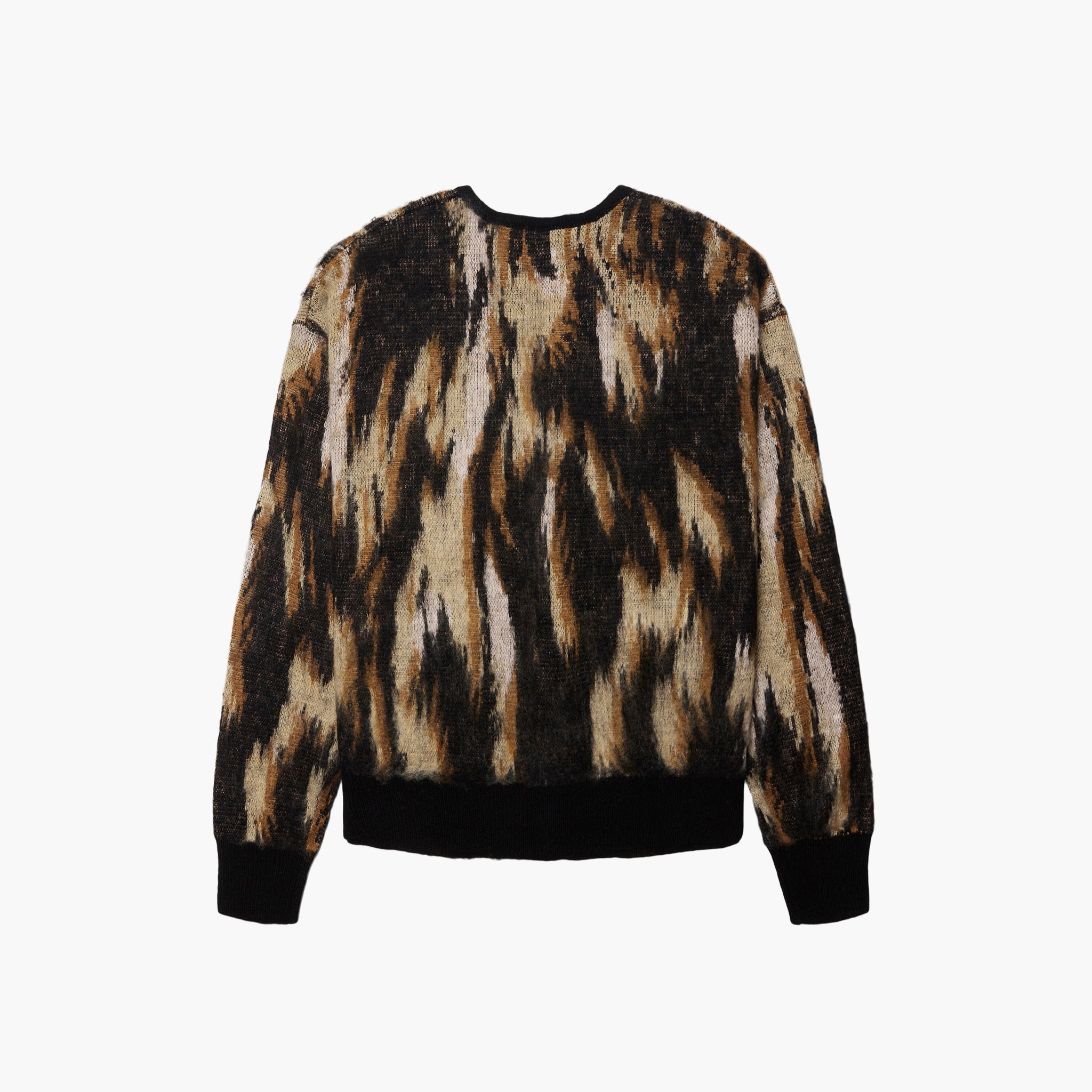 Woodbird WBOni Multi Cardigan - Sand Black