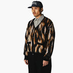 Woodbird WBOni Multi Cardigan - Sand Black