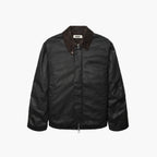 Woodbird WBPing Waxed Short Jacket - Black