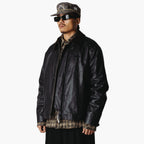 Woodbird WBPing Waxed Short Jacket - Black
