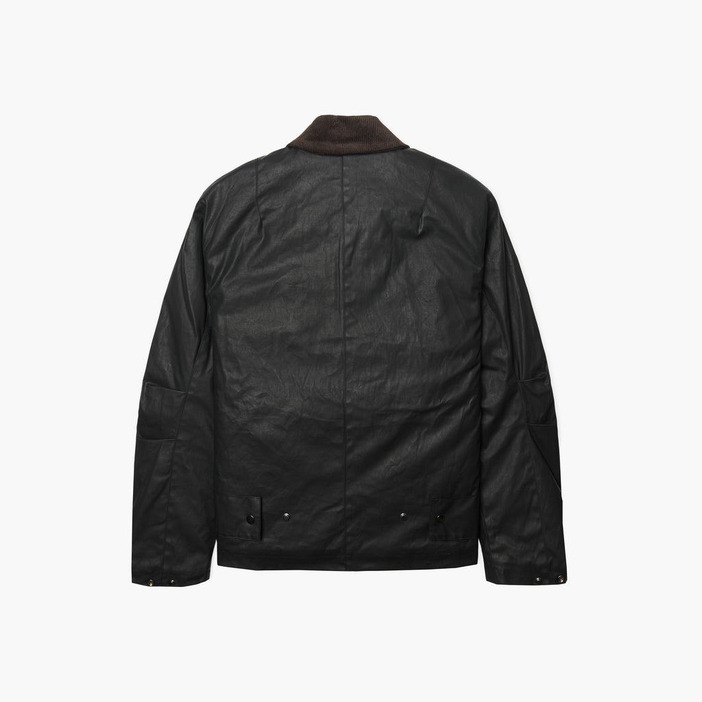 Woodbird WBPing Waxed Short Jacket - Black