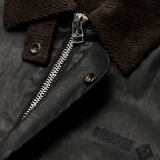Woodbird WBPing Waxed Short Jacket - Black