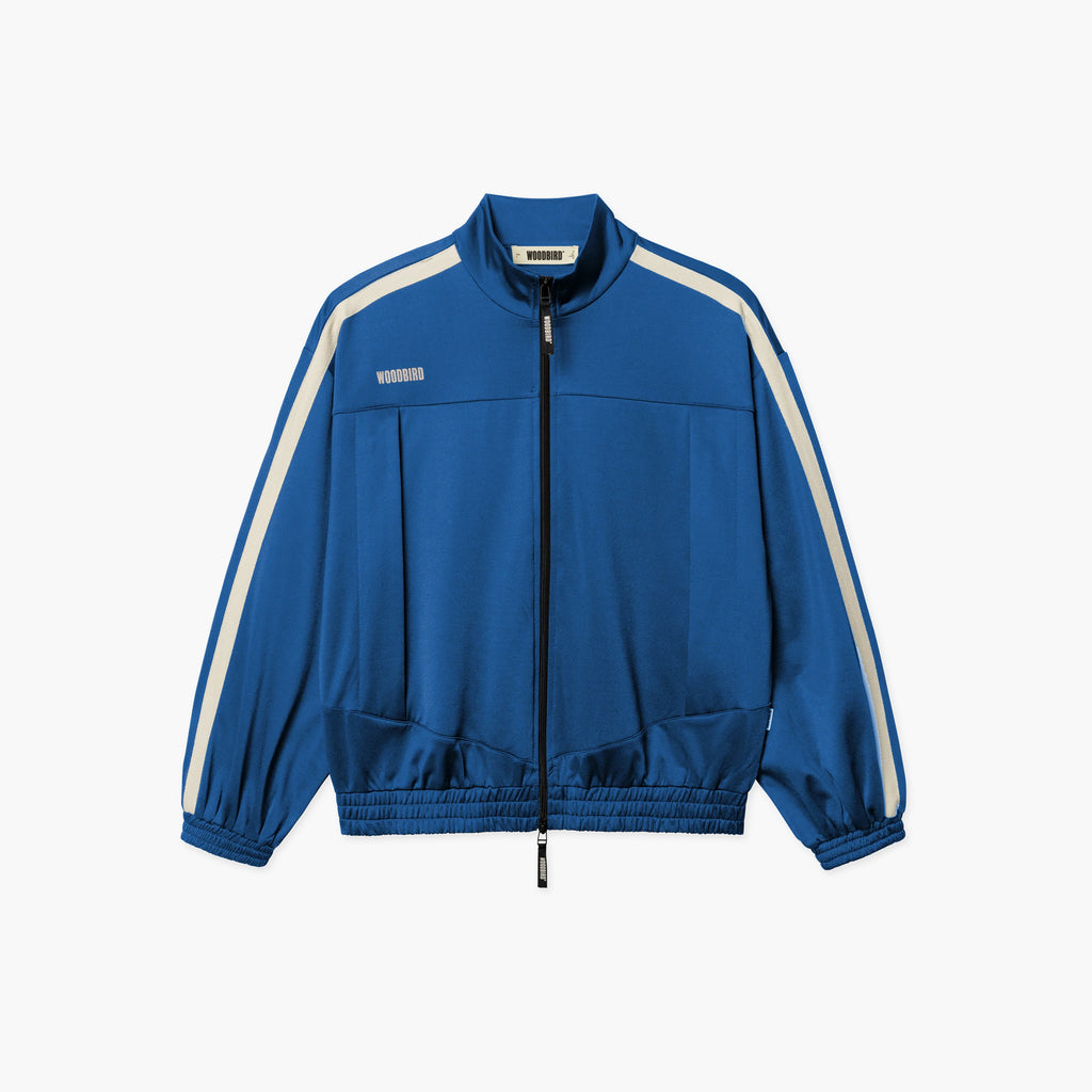 Woodbird WBP0ke Track Jacket - Cobalt Blue