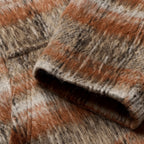 Woodbird WBSheng Zip Hoodie Jacket - Burnt Red / Sand