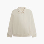 Woodbird WBTom Zip Polo - Off White