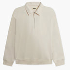 Woodbird WBTom Zip Polo - Off White