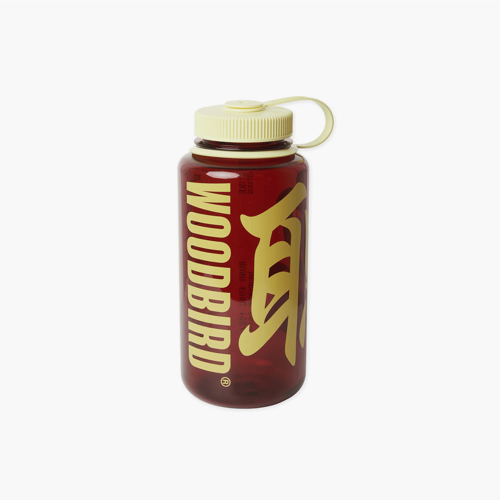 Woodbird WBWater 1L Wide High Bottle - Dark Red