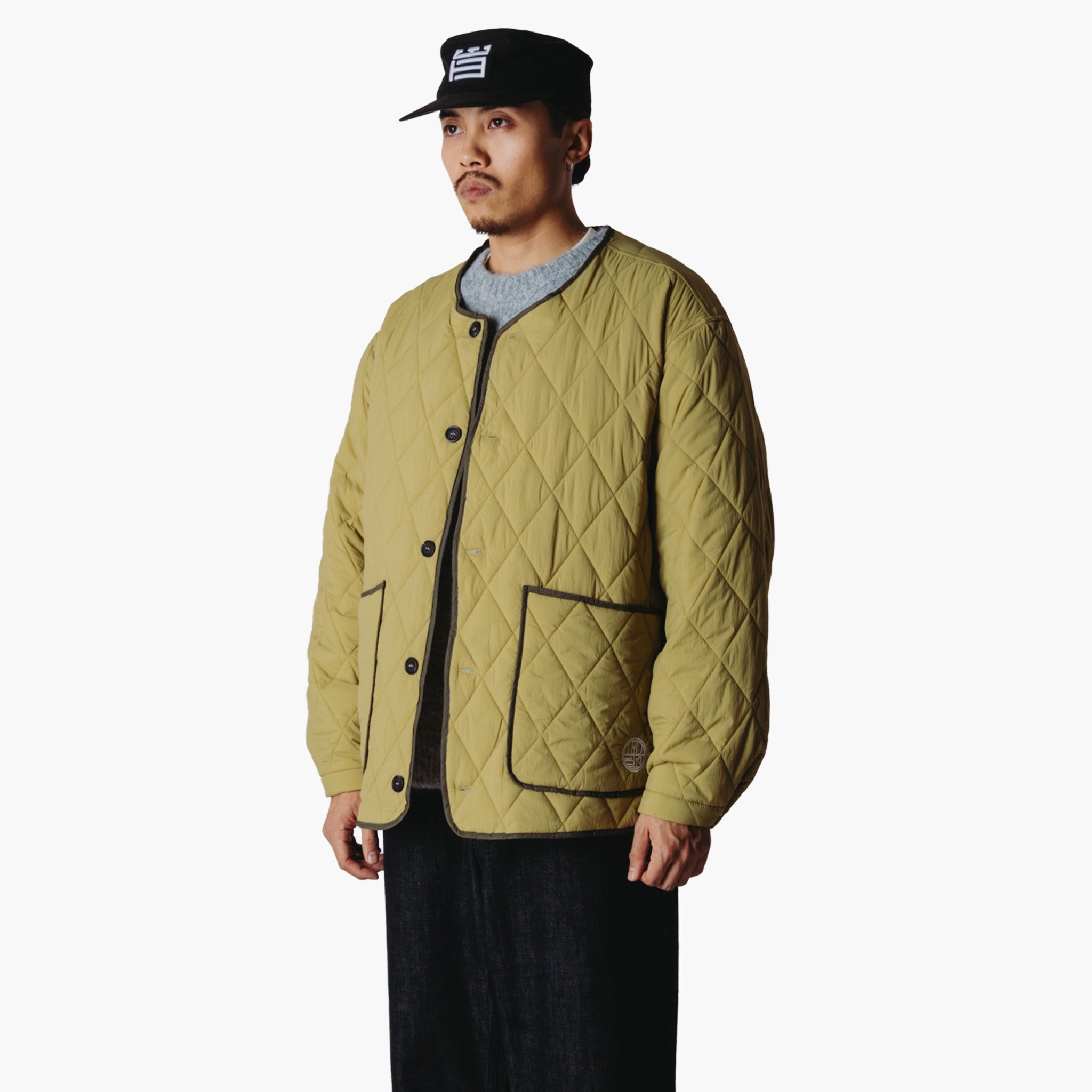 Woodbird WBWayne Quilt Jacket - Khaki