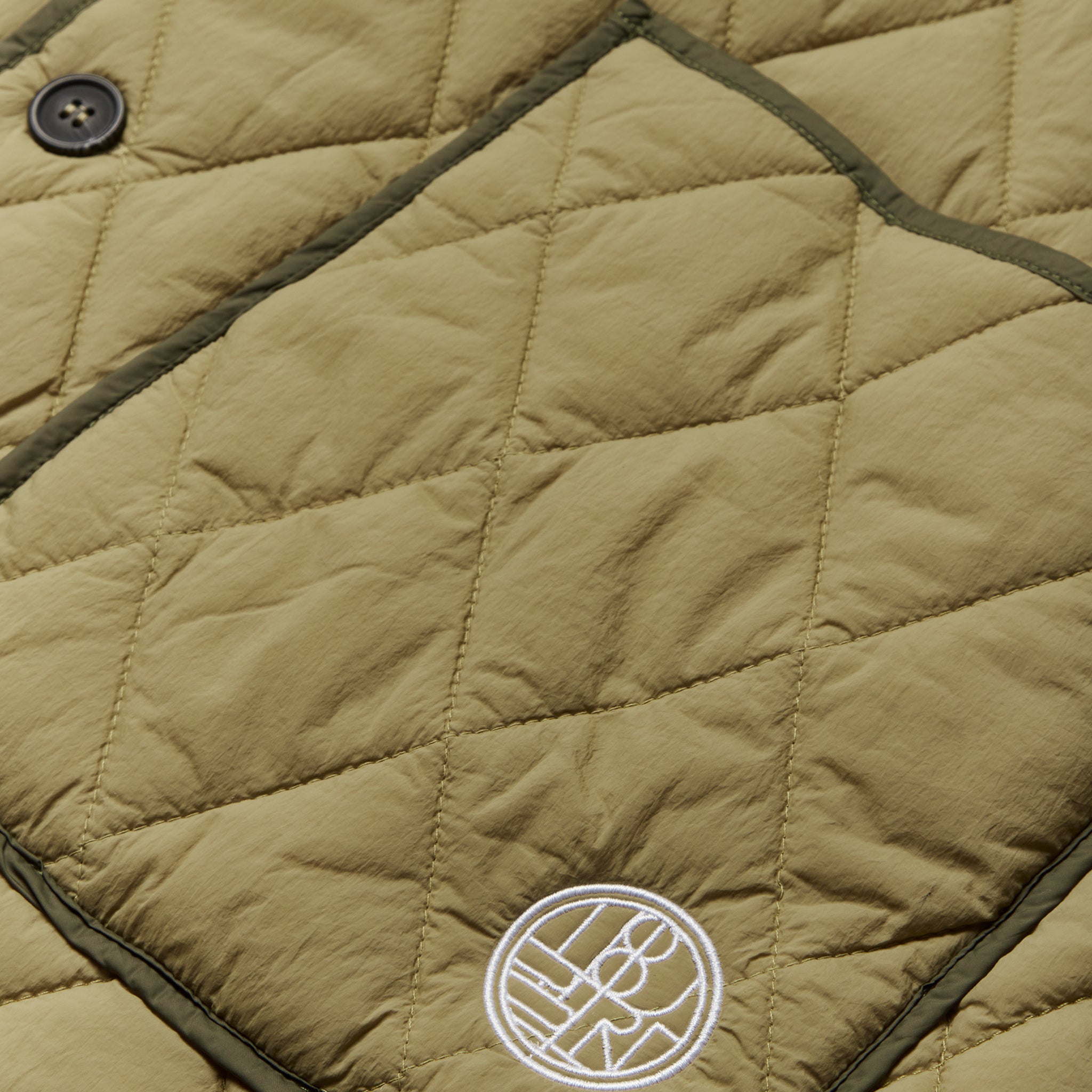 Woodbird WBWayne Quilt Jacket - Khaki