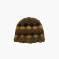 Woodbird WBYan Check Hairy Beanie - Black