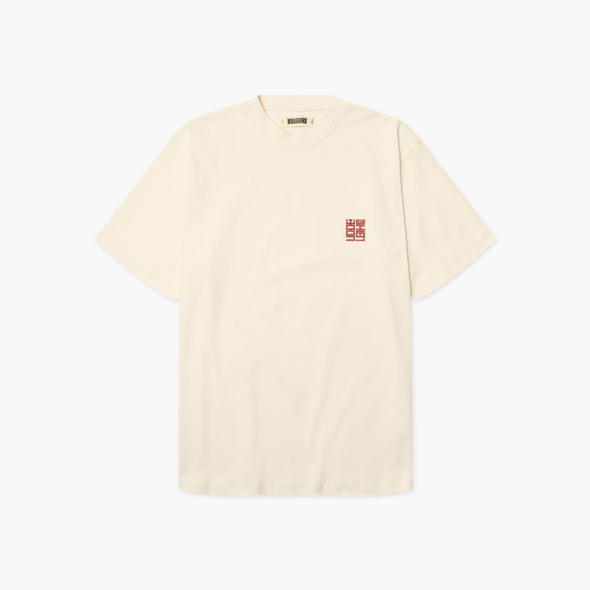 Woodbird WBBaine Nopa T-Shirt Off White