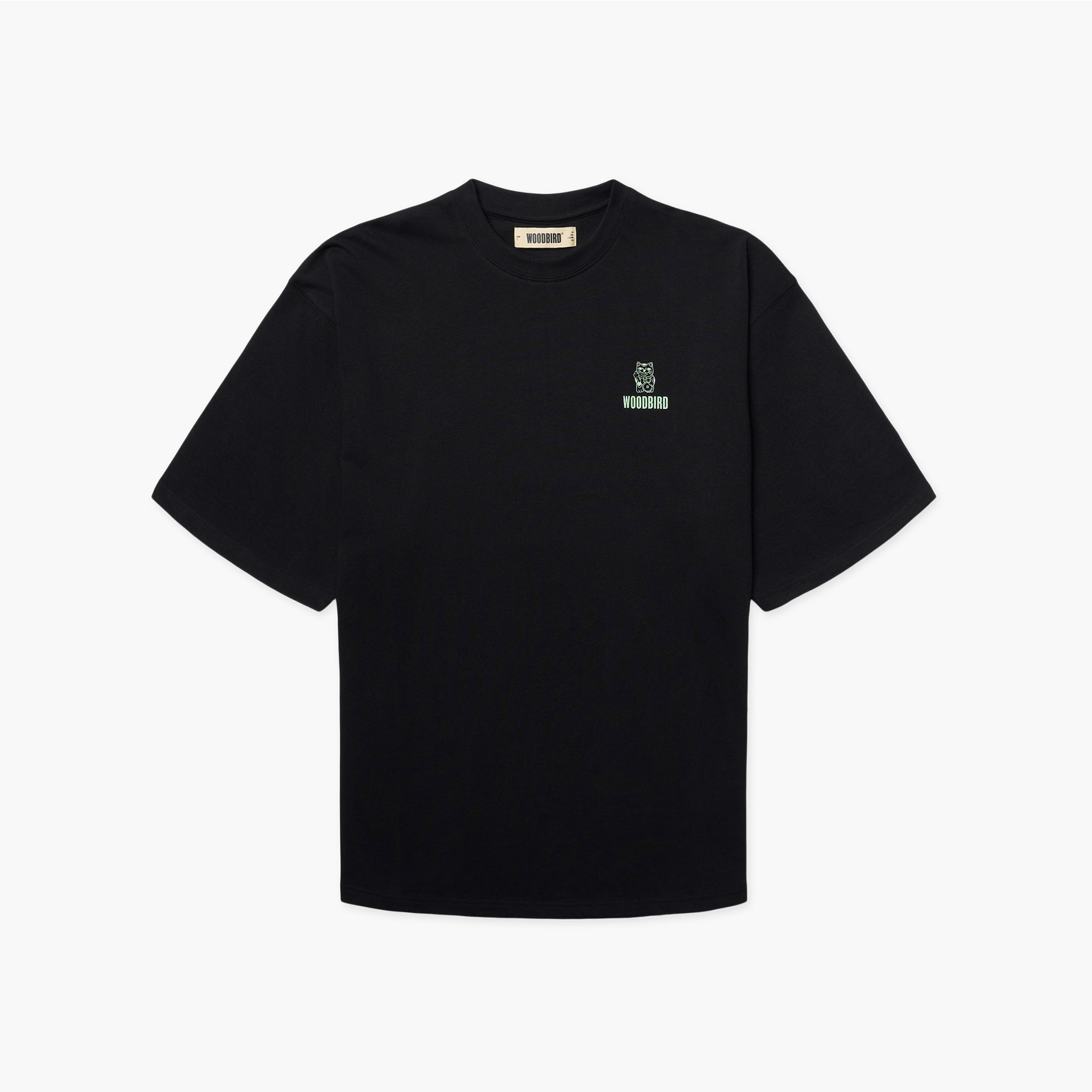 Woodbird WBBeam Lucky T-Shirt Schwarz