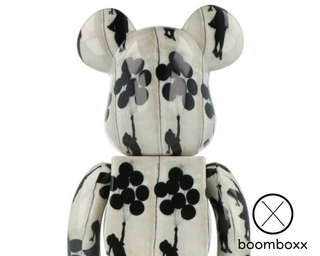 BANKSY BRANDALISM x BEARBRICK MEDICOM Balloon girl D…